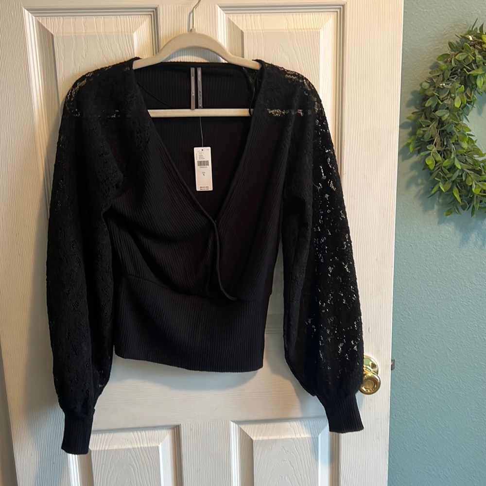 Anthropologie lace top